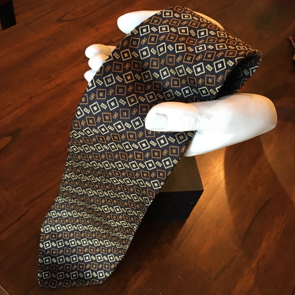 Woodward silk tie made in USA